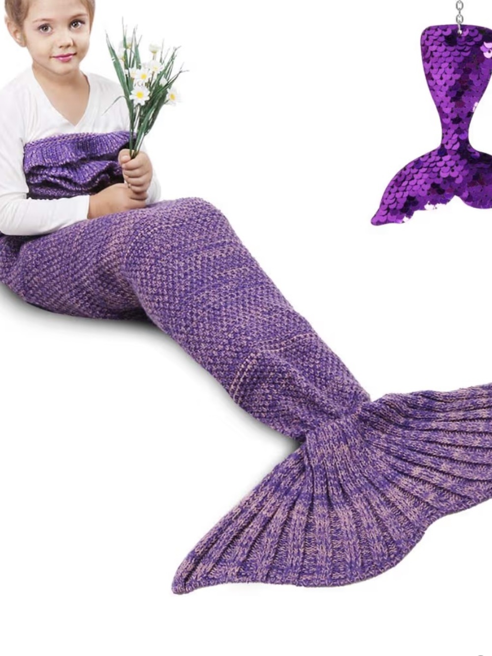 Mermaid Tail Blanket 🧜‍♀️